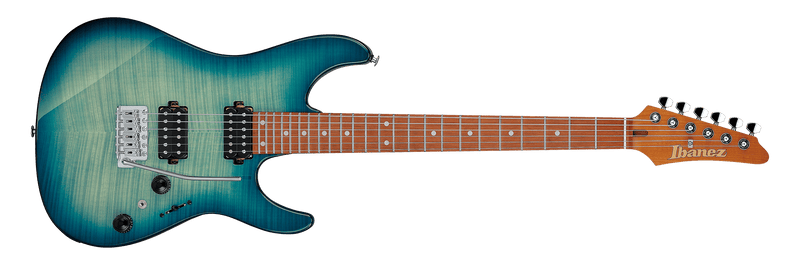 Ibanez SR Standard SR405EQM 5-string Bass Guitar - Stained Cosmic Blue Starburst