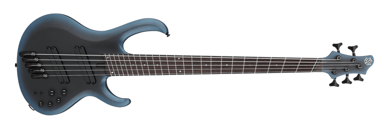 Ibanez Bass Workshop BTB605MS Multi-scale 5-string Bass Guitar - Midnight Arctic Ocean Matte