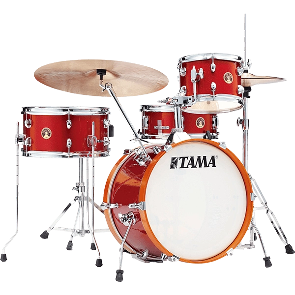 Tama Club-JAM LJK48S 4-piece Shell Pack with Snare Drum - Candy Apple Mist