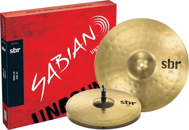 Sabian SBR First Cymbal Set - 13/16 inch