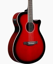 Ibanez AEG7TRH Acoustic-electric Guitar - Transparent Red Sunburst