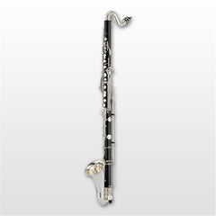 Yamaha YCL-622 II Professional Bb Bass Clarinet to Low C with Silver-plated Keys