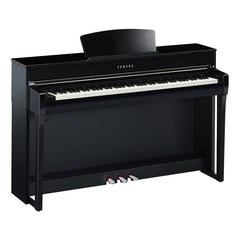 Yamaha Clavinova CLP-735 Digital Upright Piano with Bench - Matte Black Finish