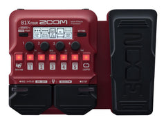 Zoom B1X FOUR Bass Multi-effects Processor with Expression Pedal