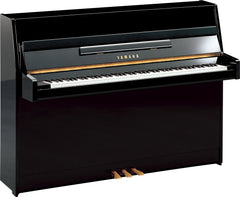 Yamaha JU109 Upright Piano with Bench - Polished Ebony Finish