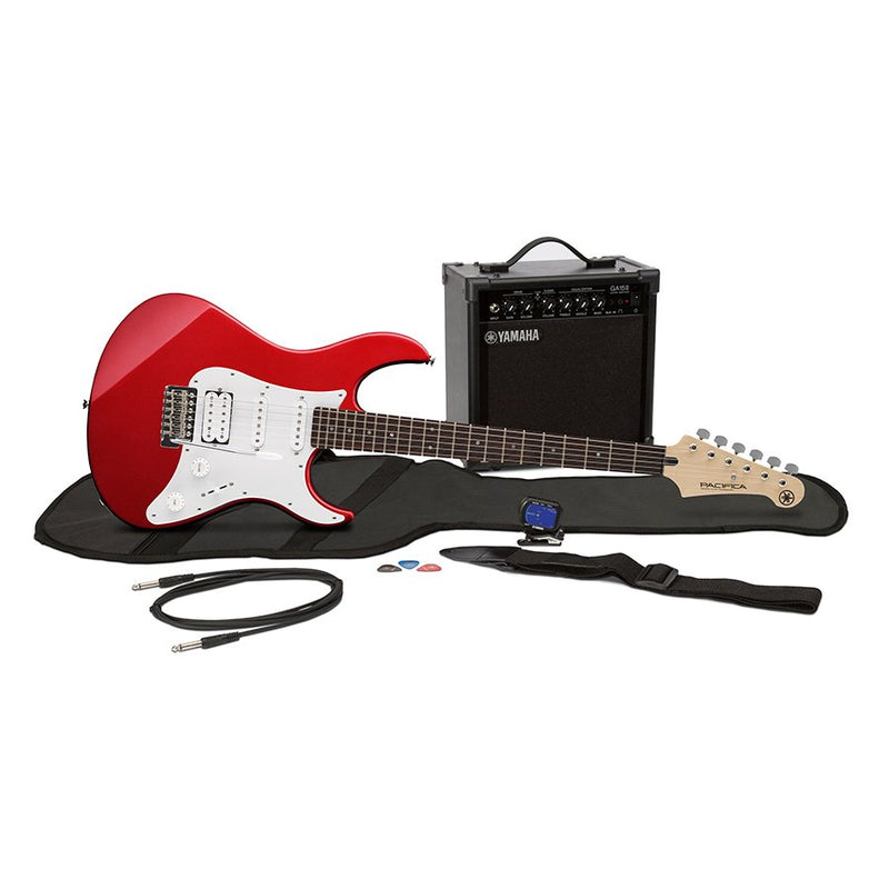 Yamaha GigMaker Electric Guitar Pack - Mettalic Red ERG112