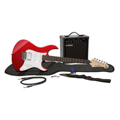 Yamaha GigMaker Electric Guitar Pack - Mettalic Red ERG112