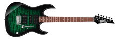 Ibanez Gio GRX70QA Electric Guitar - Transparent Emerald Burst