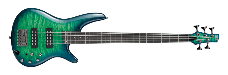 Ibanez Standard SR405EQM Bass Guitar - Surreal Blue Burst Gloss