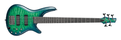 Ibanez Standard SR405EQM Bass Guitar - Surreal Blue Burst Gloss