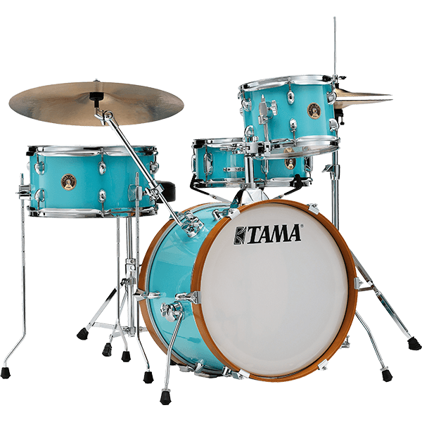 Tama Club-JAM LJK48S 4-piece Shell Pack with Snare Drum - Aqua Blue