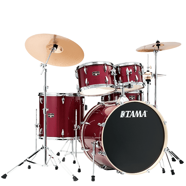Tama Imperialstar IE62C 6-piece Complete Drum Set with Snare Drum