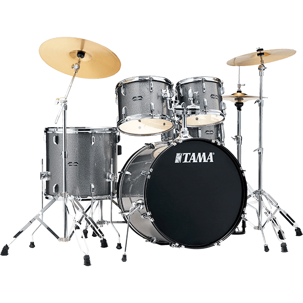 Tama Stagestar 5-piece Complete Drum Set - Silver Sparkle